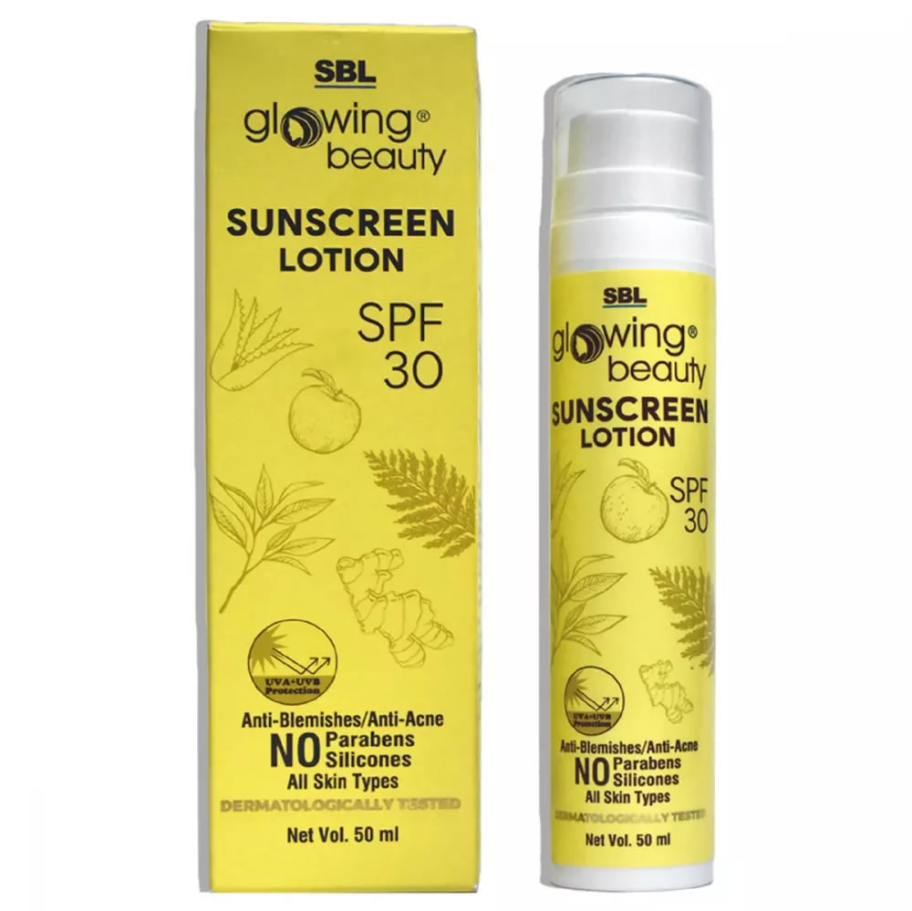 SBL Glowing Beauty Sunscreen Lotion (50ml)